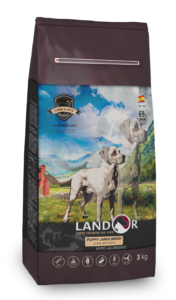 Landor Large Breed Lamb&Rice сухой корм для щенков крупных пород ягнёнок с рисом 15 кг